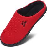 Chaussures montantes rouges en caoutchouc inspirations zen Pointure 43 look fashion pour homme 