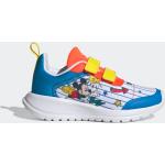 Chaussures de running adidas Tensaur blanches Mickey Mouse Club Minnie Mouse à scratchs Pointure 38 pour enfant en promo 