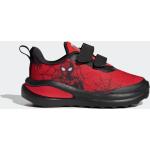 Chaussures de fitness adidas FortaRun rouges Marvel légères à scratchs Pointure 21 pour enfant en promo 