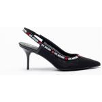 Sandales d'été de créateur Moschino Love Moschino noires Pointure 36 pour femme en promo 