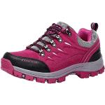 Chaussures de randonnée roses pour pieds larges Pointure 40 look fashion pour femme 