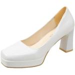 Chaussures montantes beiges légères à élastiques Pointure 37,5 avec un talon jusqu'à 3cm look fashion pour femme 