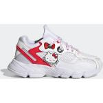 Baskets à lacets adidas blanches en fil filet Hello Kitty à lacets Pointure 28,5 look casual pour enfant 