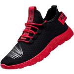 Chaussures de running rouges à effet léopard coupe-vent à talons aiguilles à bouts pointus Pointure 43 look fashion pour homme 