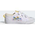 Chaussures de sport adidas Nizza blanches Pointure 34 pour enfant en promo 