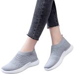 Chaussures de running grises respirantes Pointure 41 look Hip Hop pour femme 