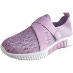 Chaussures trotteurs violettes à perles légères pour pieds larges Pointure 37 look casual pour femme 