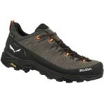 Chaussures de randonnée Salewa noires en daim en gore tex légères Pointure 40,5 look fashion pour homme 