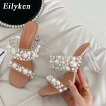 Chaussons en PVC à perles Pointure 40 look fashion pour femme 