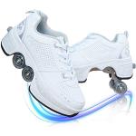 Chaussures de skate  argentées respirantes Pointure 39 look Skater 