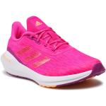 Chaussures de handball adidas Performance roses pour femme en promo 