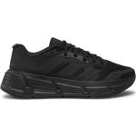 Chaussures de running adidas Questar noires en fil filet pour homme en promo 
