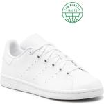 Bottines adidas Stan Smith blanches en cuir synthétique en cuir à lacets Pointure 36 look casual pour femme en promo 