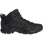Chaussures trail adidas Terrex AX3 noires en fil filet en gore tex à lacets pour homme 