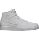 Chaussures de basketball  Nike Air Jordan 1 Mid blanches Pointure 47 look fashion pour homme 