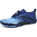 Chaussures de running Iceunicorn bleues légères Pointure 46 look fashion pour homme 