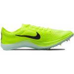 Chaussures d'athlétisme Nike ZoomX vertes pour femme 