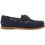 Chaussures casual de créateur Ralph Lauren Polo Ralph Lauren bleu marine en daim Pointure 41 look casual pour homme 