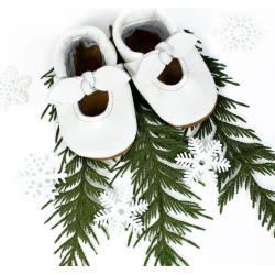 Chaussures Blanches Bella Janes Pour Bébés Et Tout-Petits