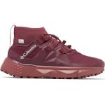 Chaussures de randonnée Columbia rouges en fil filet légères Pointure 38 look fashion pour femme 