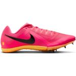 Chaussures d'athlétisme Nike Rival roses légères à lacets pour homme en promo 