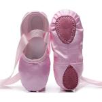Chaussures de danse roses en toile Pointure 16,5 classiques 