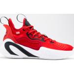 Chaussures de basketball  rouges en caoutchouc NBA Pointure 48 look fashion pour homme 