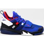 Chaussures de basketball  bleues NBA Pointure 40 look fashion pour enfant 