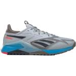 Chaussures de running Reebok Nano X2 grises en toile à lacets Pointure 41 pour homme en promo 