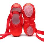Chaussures de danse rouges respirantes Pointure 16,5 look fashion 
