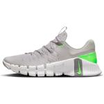 Chaussures de fitness Nike Metcon 5 argentées Pointure 45,5 en promo 
