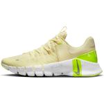 Chaussures de fitness Nike Metcon 5 jaunes Pointure 38,5 en promo 
