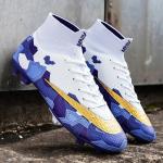 Chaussures de football & crampons violettes légères pour homme en promo 