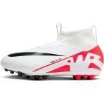 Chaussures de football Nike Mercurial Superfly 9 AG Rouge & Blanc Enfant - DJ5613-600 - Taille 36.5