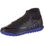 Chaussures de football Nike Mercurial Superfly 9 TF Noir & Bleu Enfant - DJ5954-040 - Taille 33