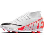 Chaussures de football Mercurial Superfly 9 FG/MG Rouge & Blanc Enfant - DJ5959-600 - Taille 35