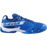 Chaussures Babolat blanches look sportif pour homme 