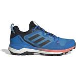 Chaussures de randonnée adidas Terrex Skychaser bleues en gore tex pour homme 