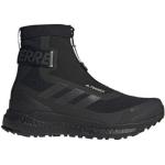 Chaussures de randonnée adidas Terrex Free Hiker noires en gore tex thermiques pour femme 