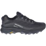 Chaussures de randonnée Merrell Moab Speed noires en fil filet en gore tex légères Pointure 38 pour femme en promo 