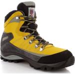 Chaussures de randonnée d'hiver Kimberfeel jaune moutarde en cuir Pointure 42 
