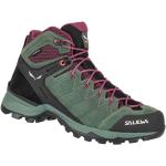 Chaussures de randonnée Salewa multicolores en velours Pointure 35 look fashion pour femme 