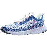 Chaussures de running blanches style marin 