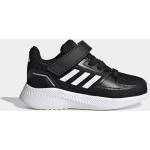 Chaussures de running adidas Runfalcon noires légères à scratchs Pointure 24 pour enfant 