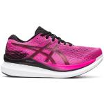 Chaussures de running Asics Glideride roses Pointure 40 pour femme en promo 