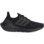 Chaussures de running adidas Ultra boost noires pour homme en promo 