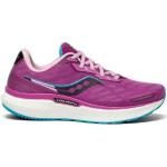 Chaussures de running Saucony Triumph roses en daim Pointure 38 pour femme 