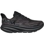 Chaussures de running Hoka Clifton noires en fil filet légères Pointure 42 pour homme 