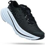 Chaussures de running Hoka noires en fil filet vegan Pointure 40 pour femme en promo 