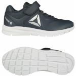 Chaussures de running Reebok Rush Runner bleues à scratchs Pointure 32 pour homme 